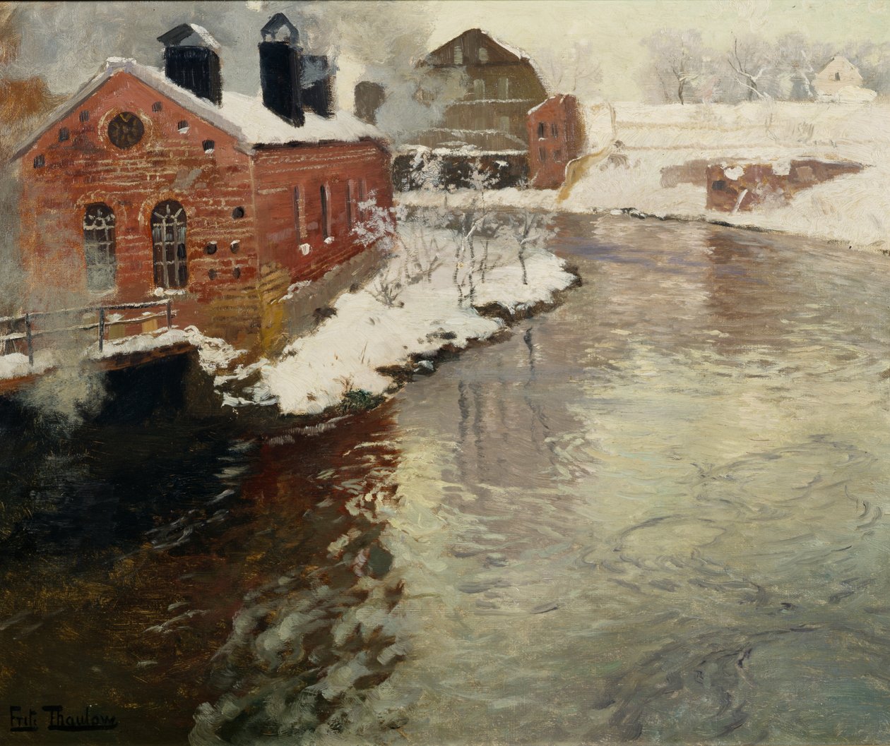 Ofrälse av Fritz Thaulow