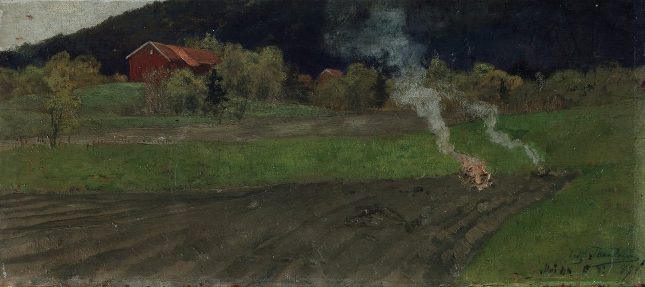 Utan titel av Fritz Thaulow