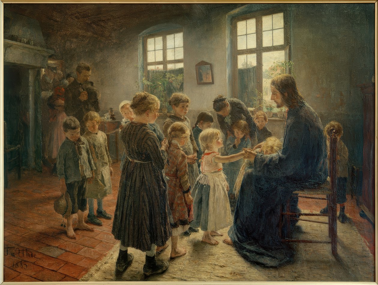 Låt barnen komma till mig av Fritz von Uhde