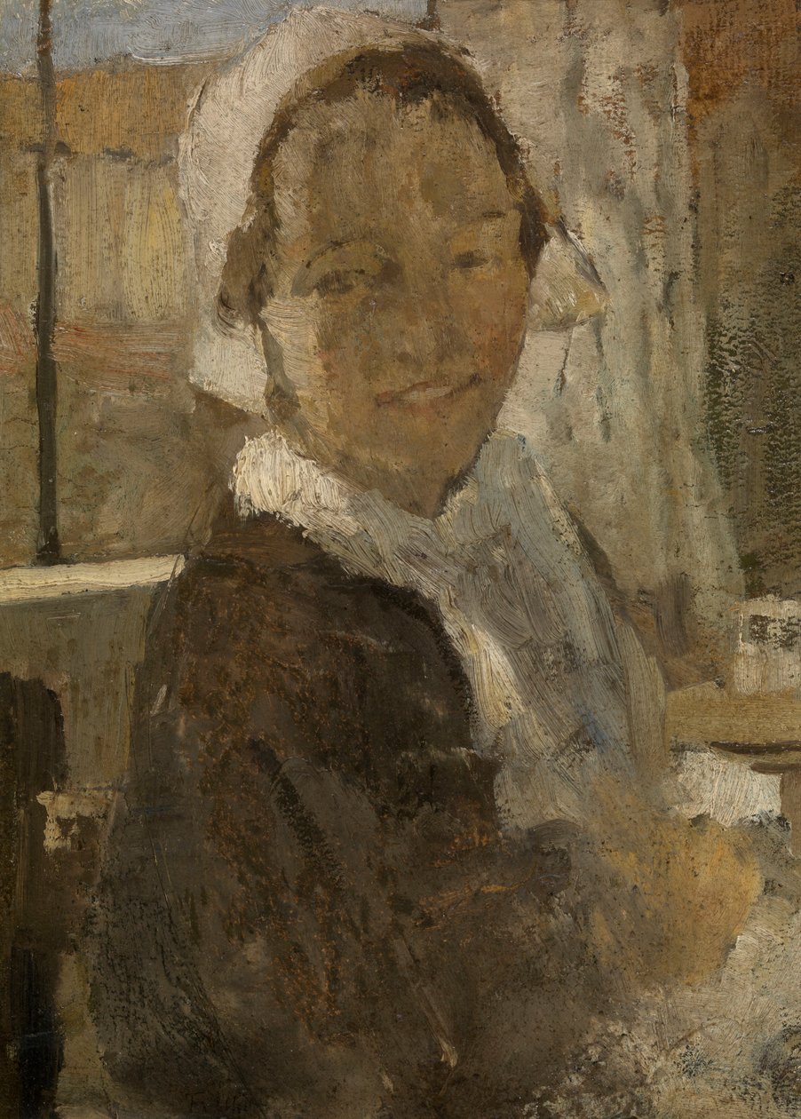 Liten flicka av Fritz von Uhde
