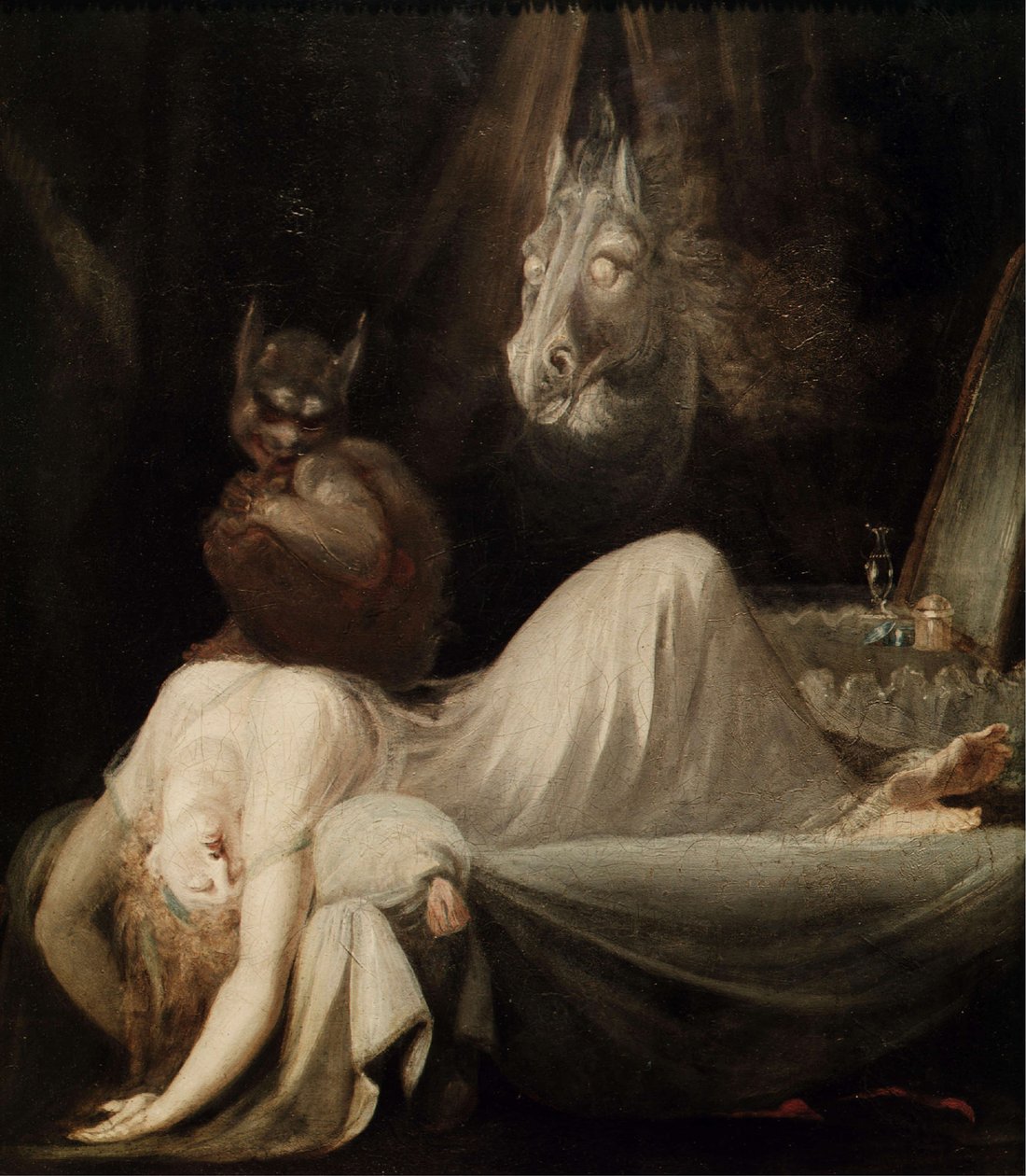 Mardrömmen II, 1802 av Füssli