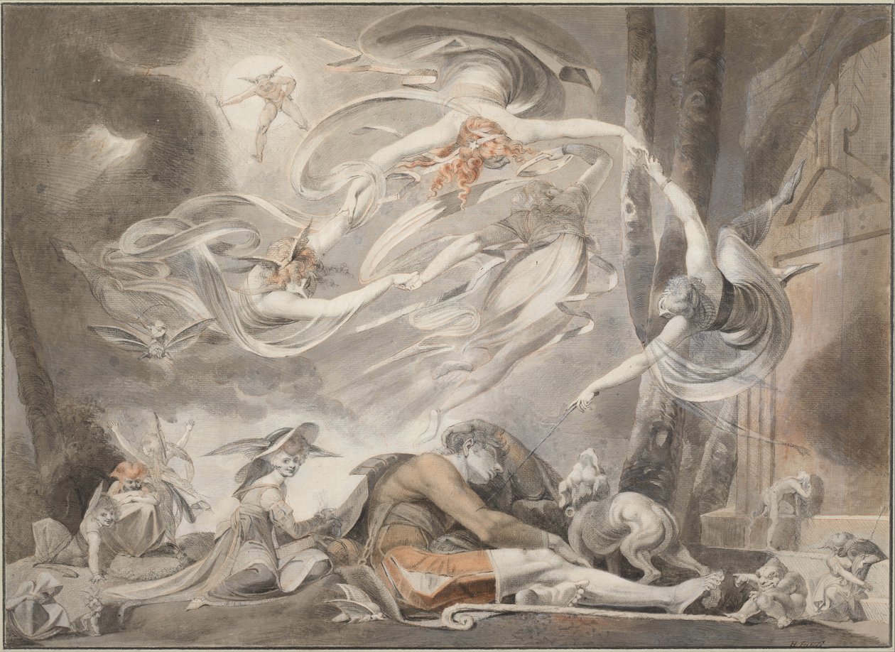 Herdens dröm, 1786 av Füssli