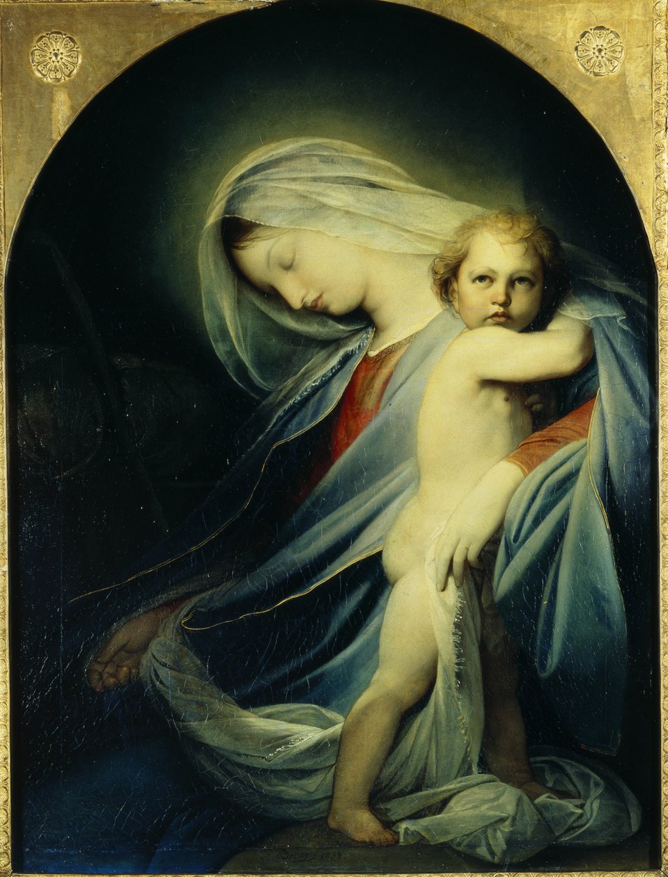Vila på flykten till Egypten, 1838 av Fyodor Antonovich Bruni