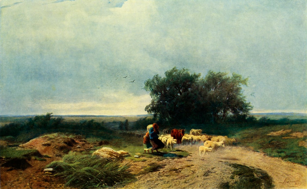 "Återgången till fållan", 1868, 1965. av Fyodor Vasil