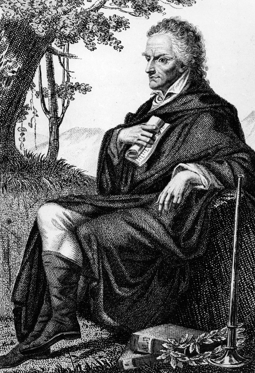 Vittorio Alfieri, c.1800-10 av G. B. Bosio