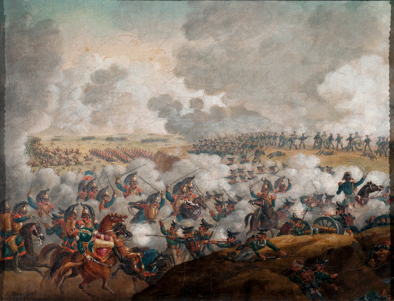 Slaget vid Moskva, 7 september 1812, 1835 av G. Beaufort