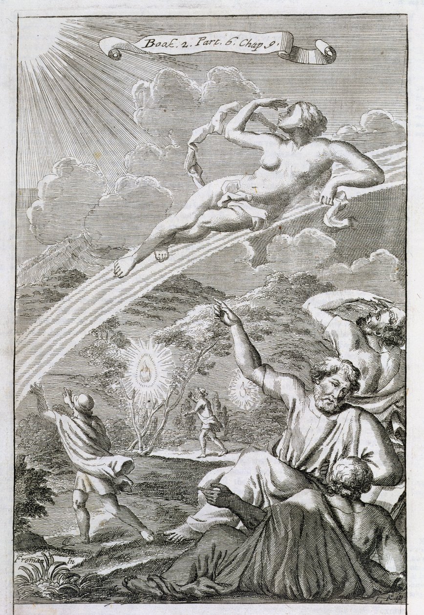 Iris på hennes regnbåge, illustration från bok 2, del 6, kapitel 9 av 