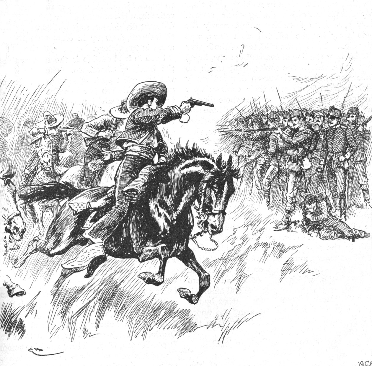 Det blev nödvändigt att ta ställning, 1902 av GB