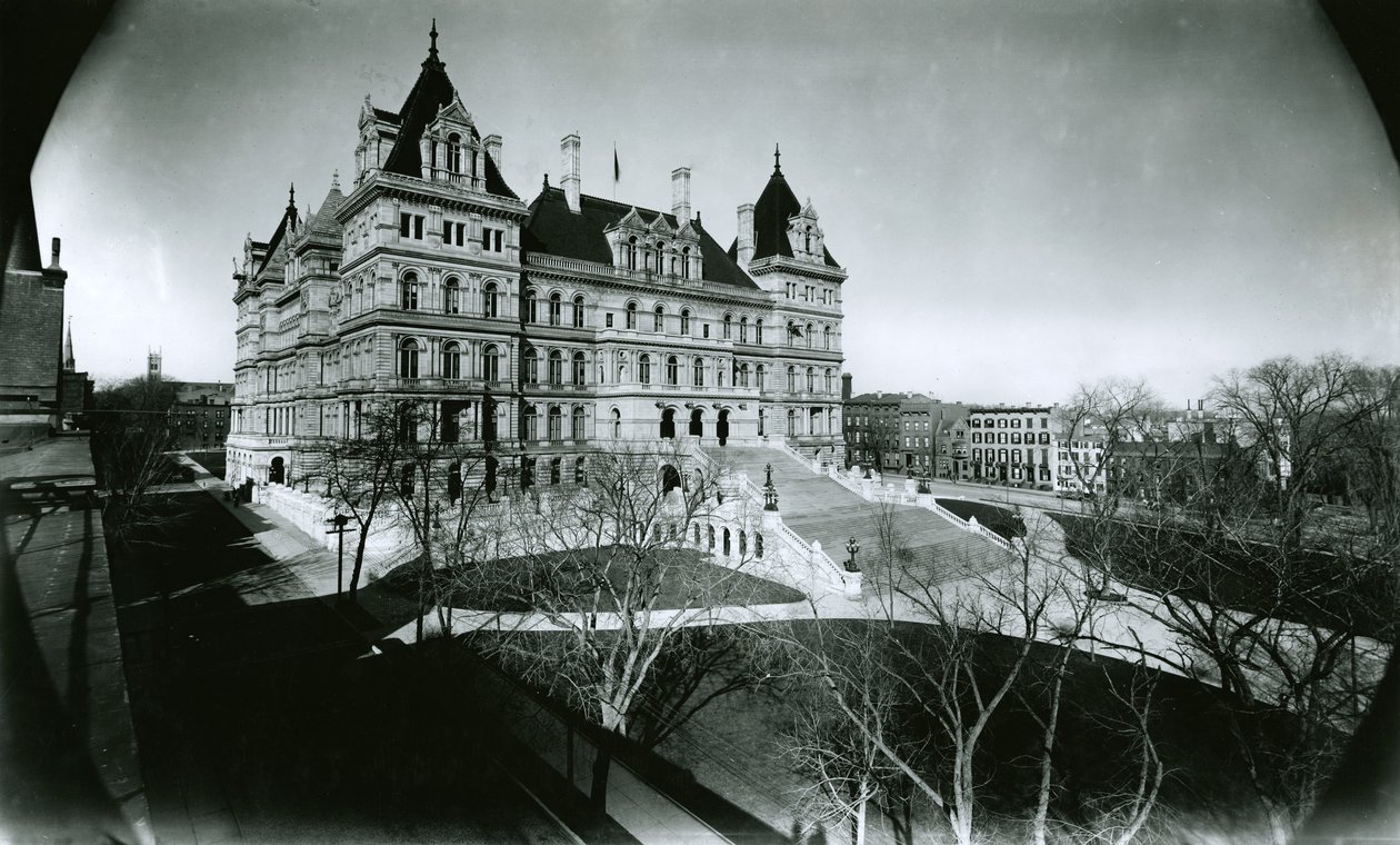 Capitol Building, Albany, New York av G.P. Hall und Sohn