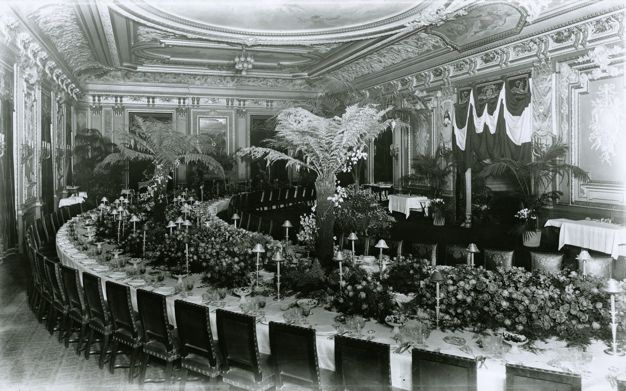 Metropolitan Club interiör av G.P. Hall und Sohn