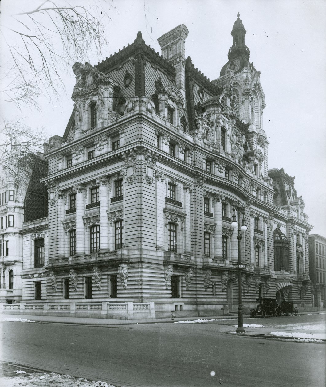 William A. Clarks herrgård, New York City, 1904-14 av G.P. Hall und Sohn