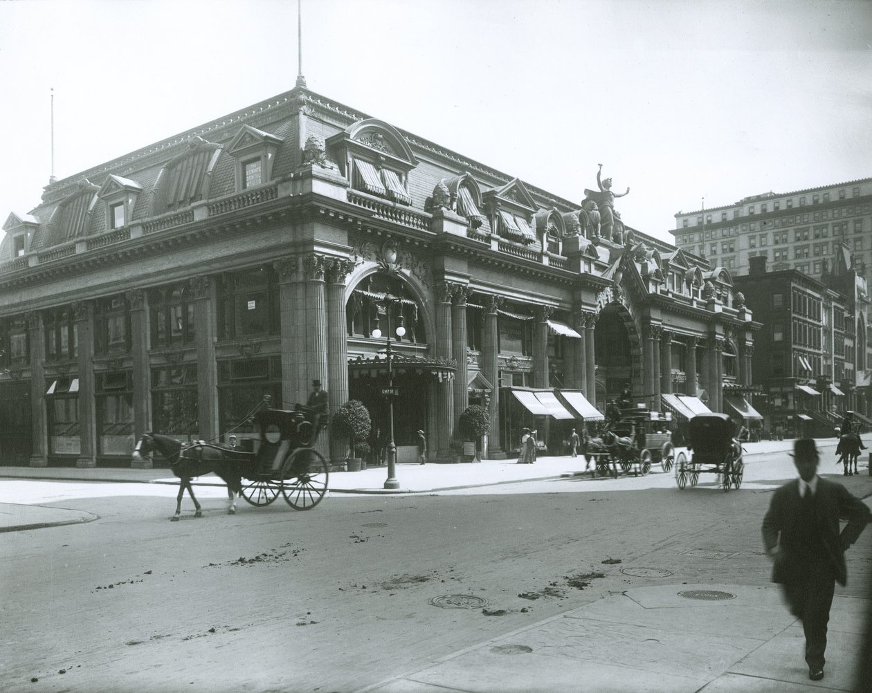 Windsor Arcade, New York (foto av gelatinsilver) av G.P. Hall und Sohn