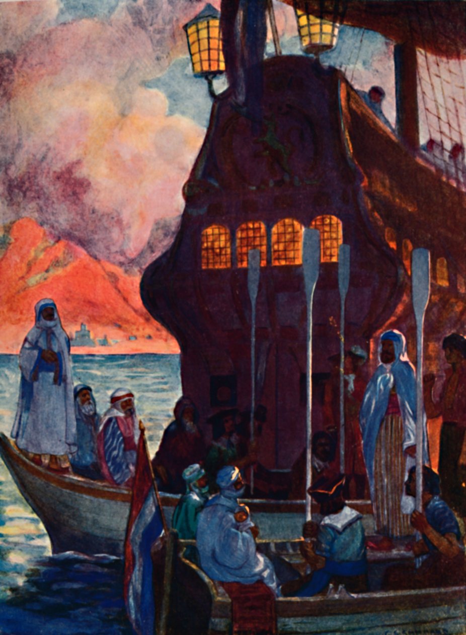 "Sheik Josephs ankomst", 1909 av GS Smithard