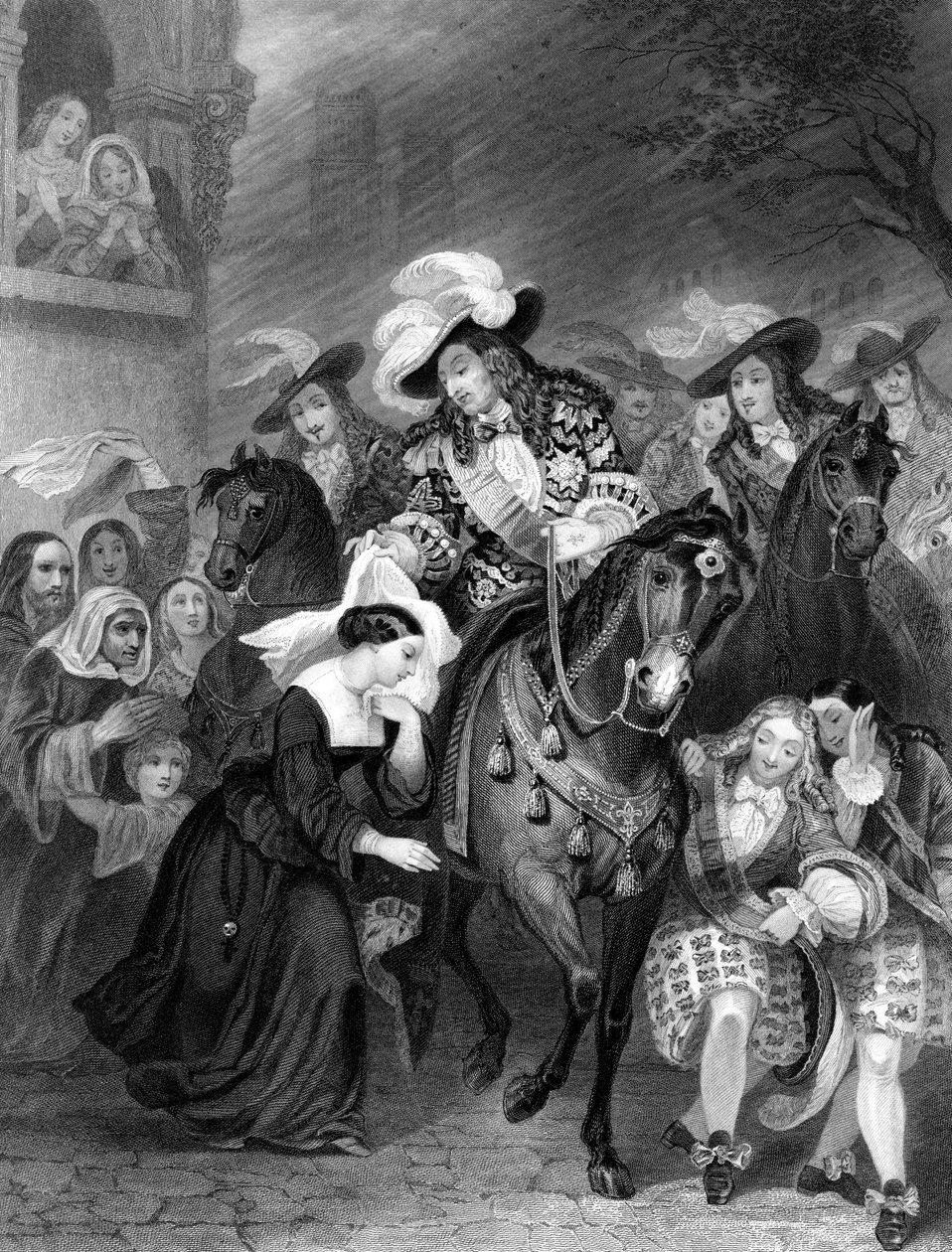 Ludvig XIV och välgörenhetens syster. av G. H. Adcock