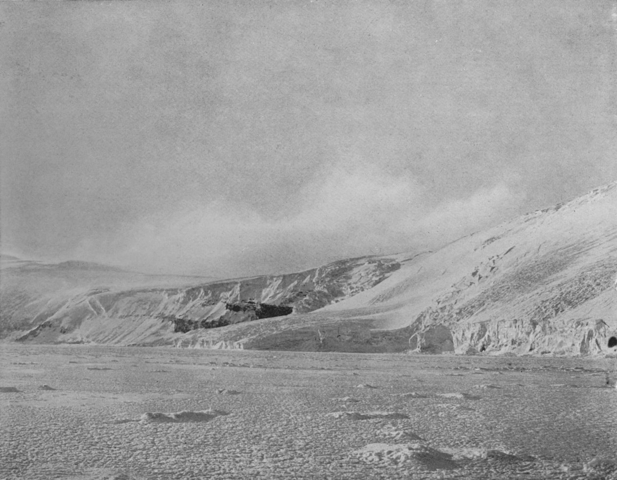 Varningen. An Oncoming Blizzard, c1911, 1913 av G. Murray Levick