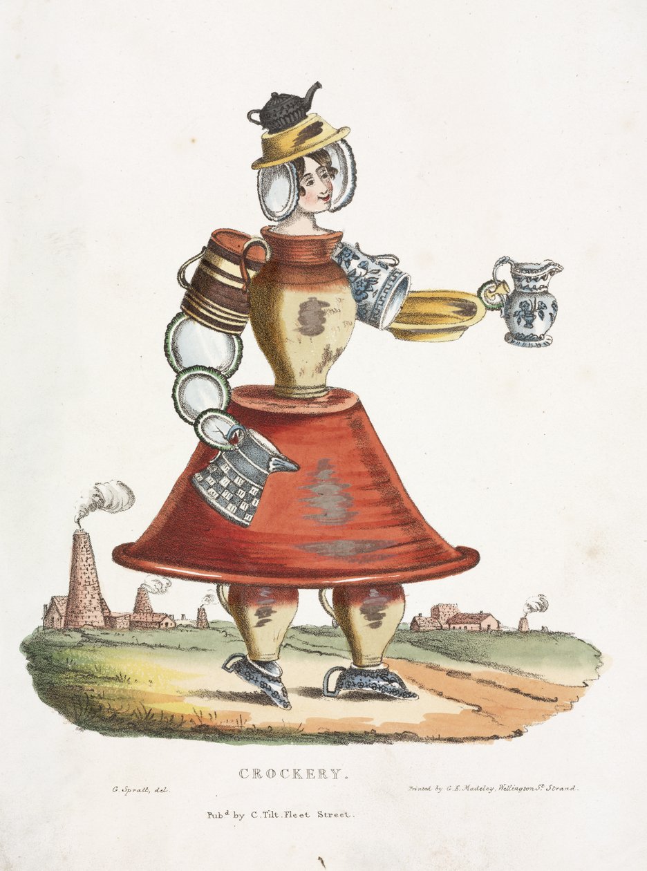 Porslin, c.1831 av G. Spratt
