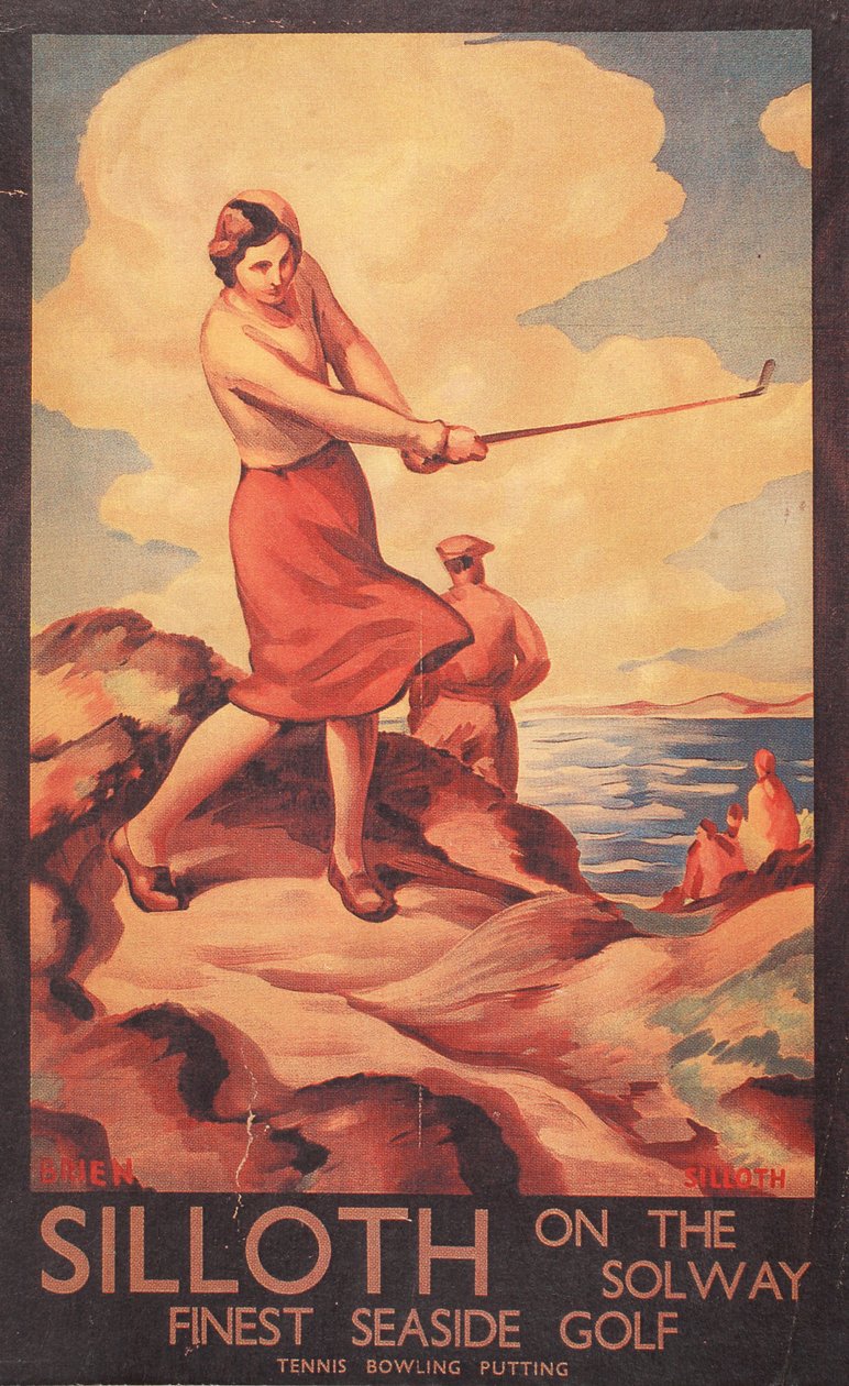 Silloth on the Solway, annons för L.N.E.R., 1932 av G. Stanislaus Brien