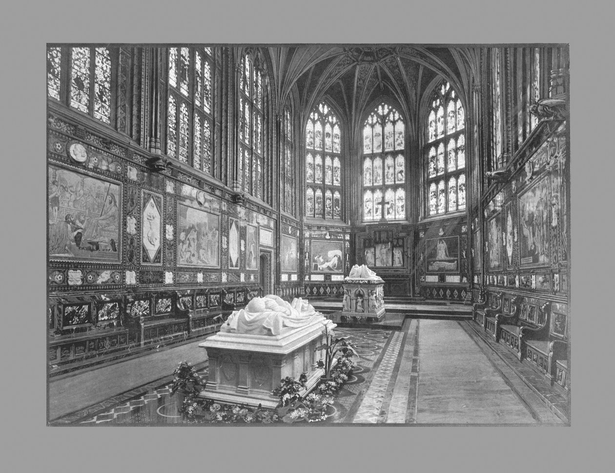 Albert Memorial Chapel, Windsor, c1900 av G. W. Wilson and Company