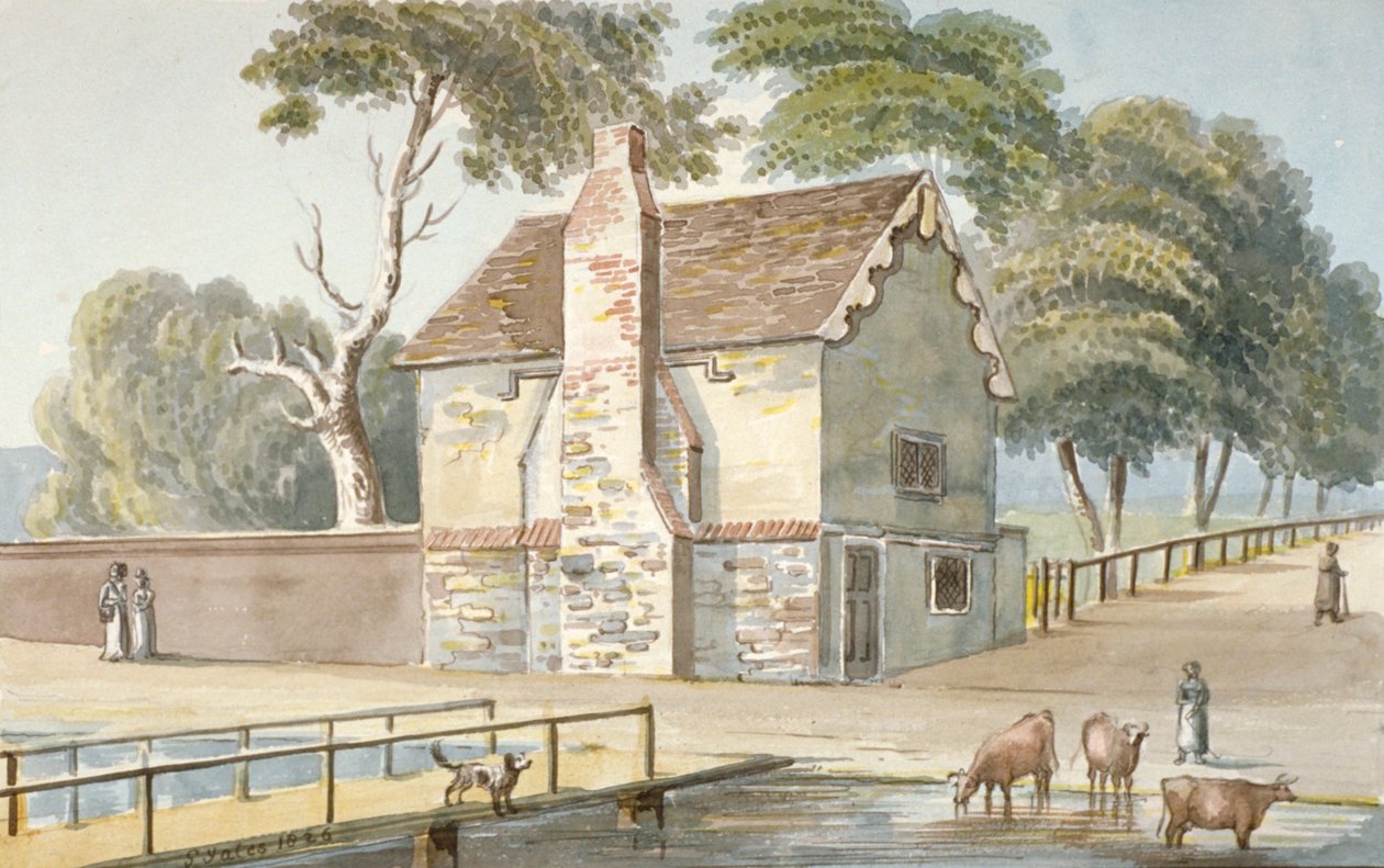 En allmoge i Carshalton, Surrey, 1826 av G Yates
