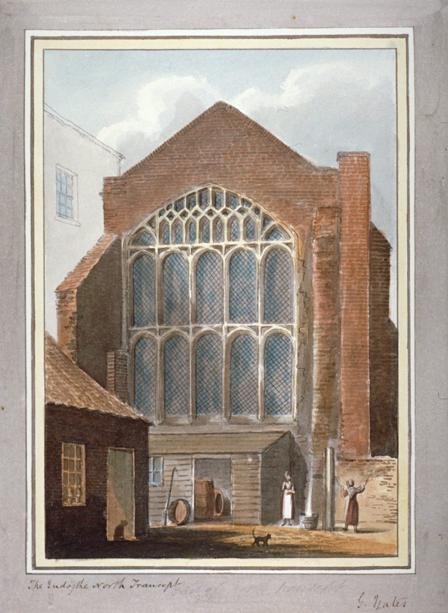 Southwark Cathedral, London, 1825 av G Yates