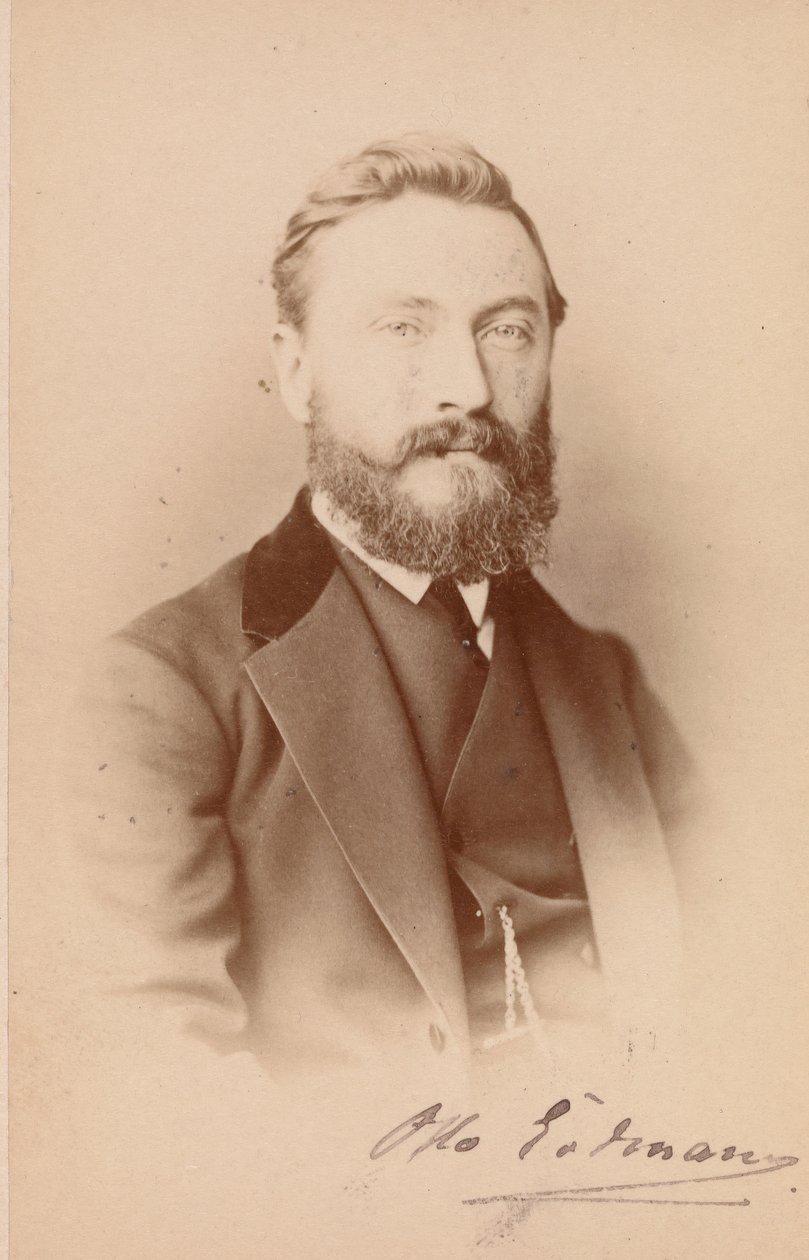 [Otto Wilhelm Eduard Erdmann], 1860-talet. av G. and A. Overbeck