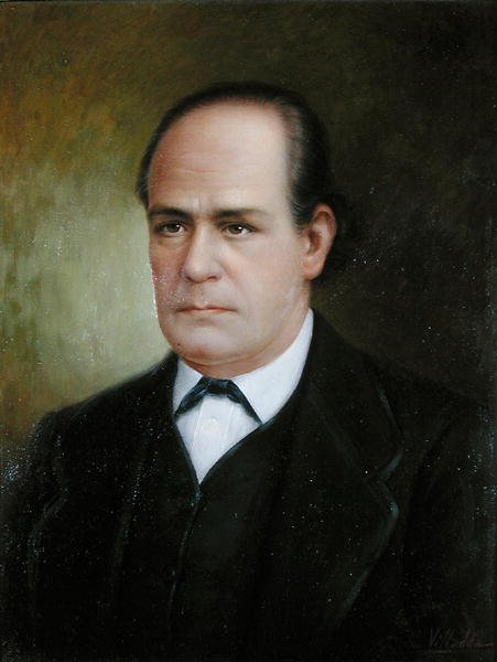 Louis Daniel Beauperthuy (1807-71) (olja på duk) av G. da Villadda