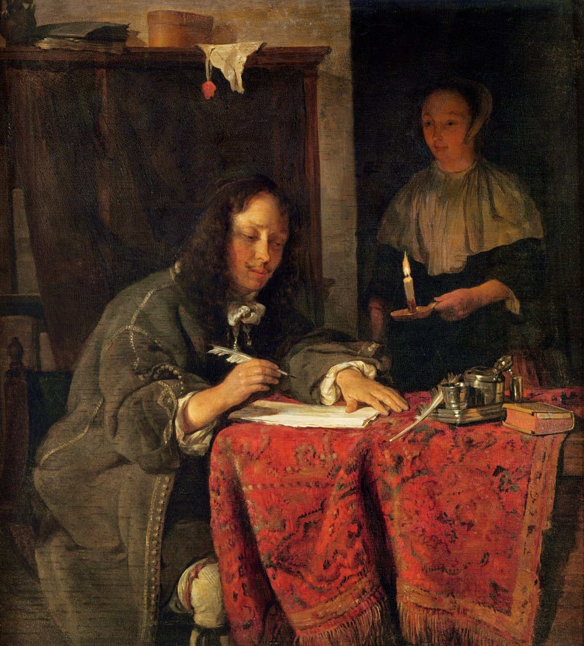 Författaren av Gabriel Metsu