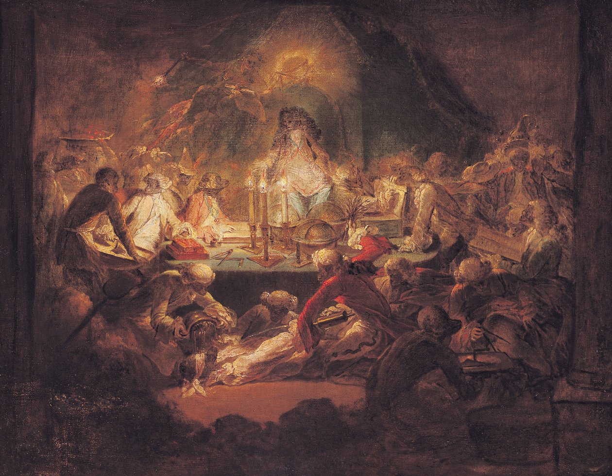 Ap-frimurarna av Gabriel de Saint Aubin