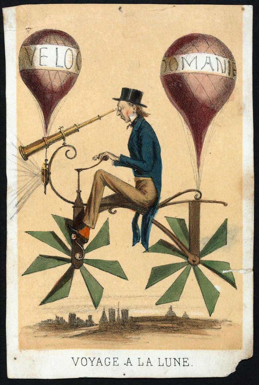 Resa till månen av Gabriel (1838 1910) Gostiaux