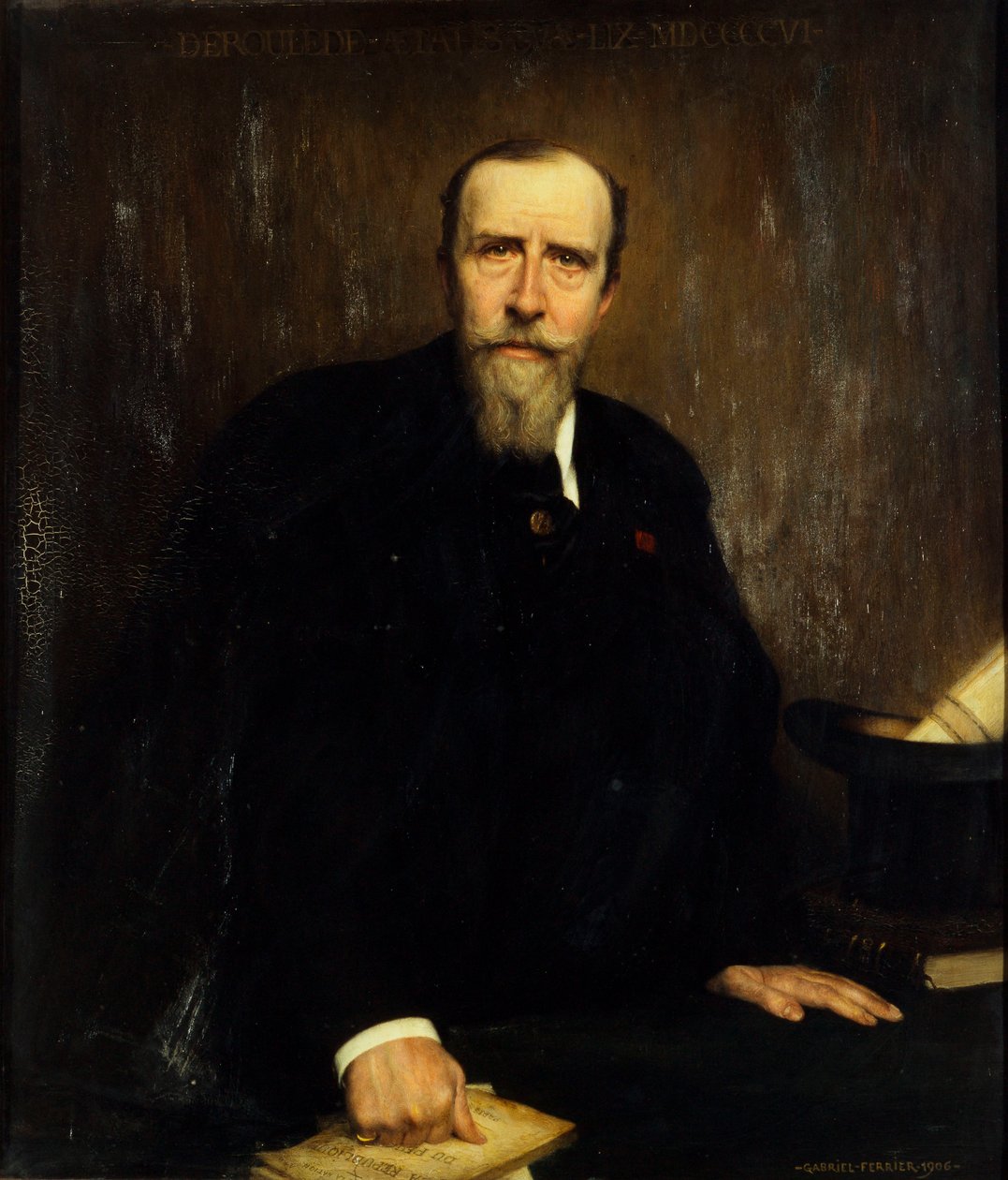 Porträtt av Paul Déroulède 1846-1914, 1906. av Gabriel Ferrier