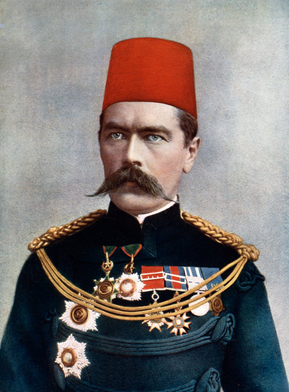 Horatio Herbert Kitchener, 1:e Earl Kitchener, brittisk fältmarskalk, diplomat och statsman, 1902. av Gabriel Lekegian