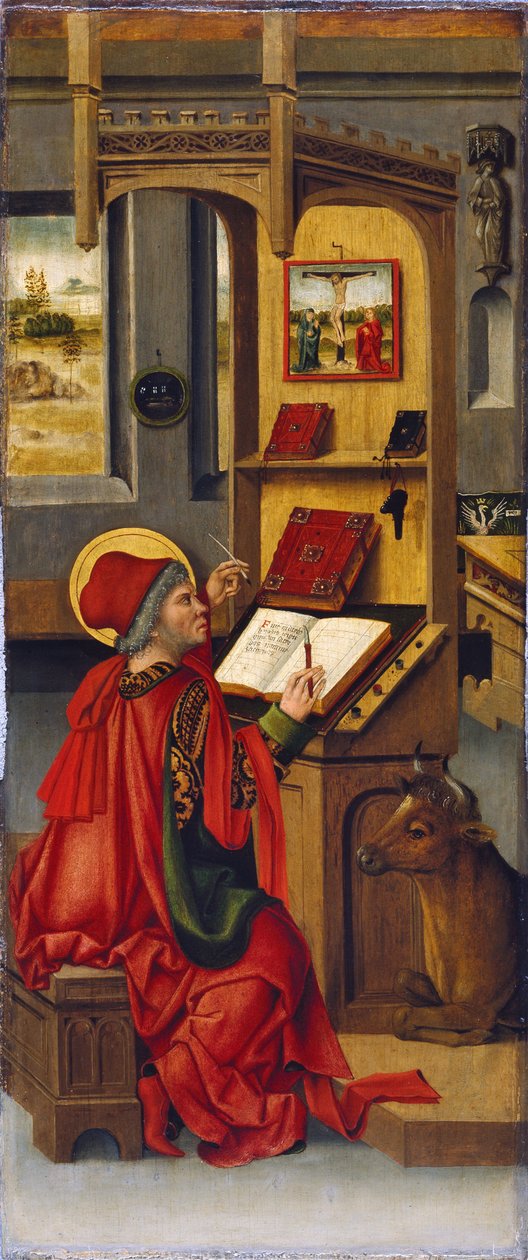Sankt Lukas evangelisten, 1478 av Gabriel Mälesskircher