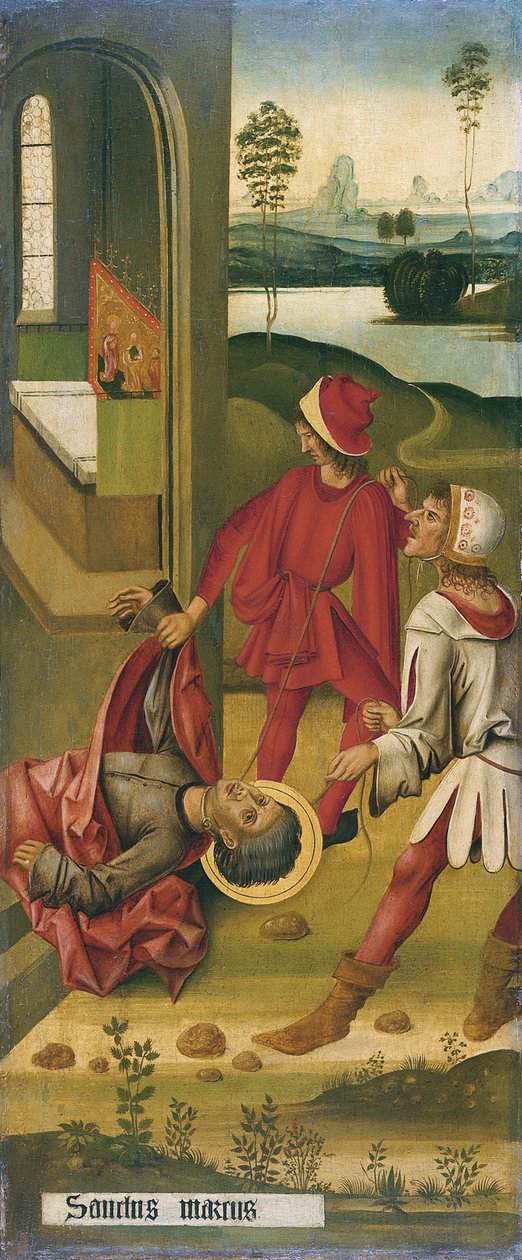 Markus martyrskap, 1478 av Gabriel Mälesskircher