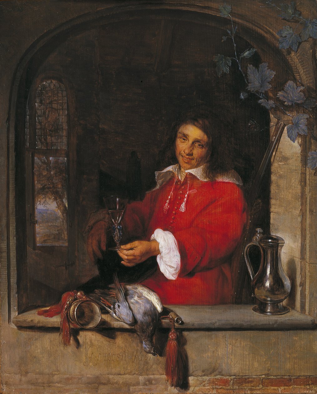 Jägaren av Gabriel Metsu