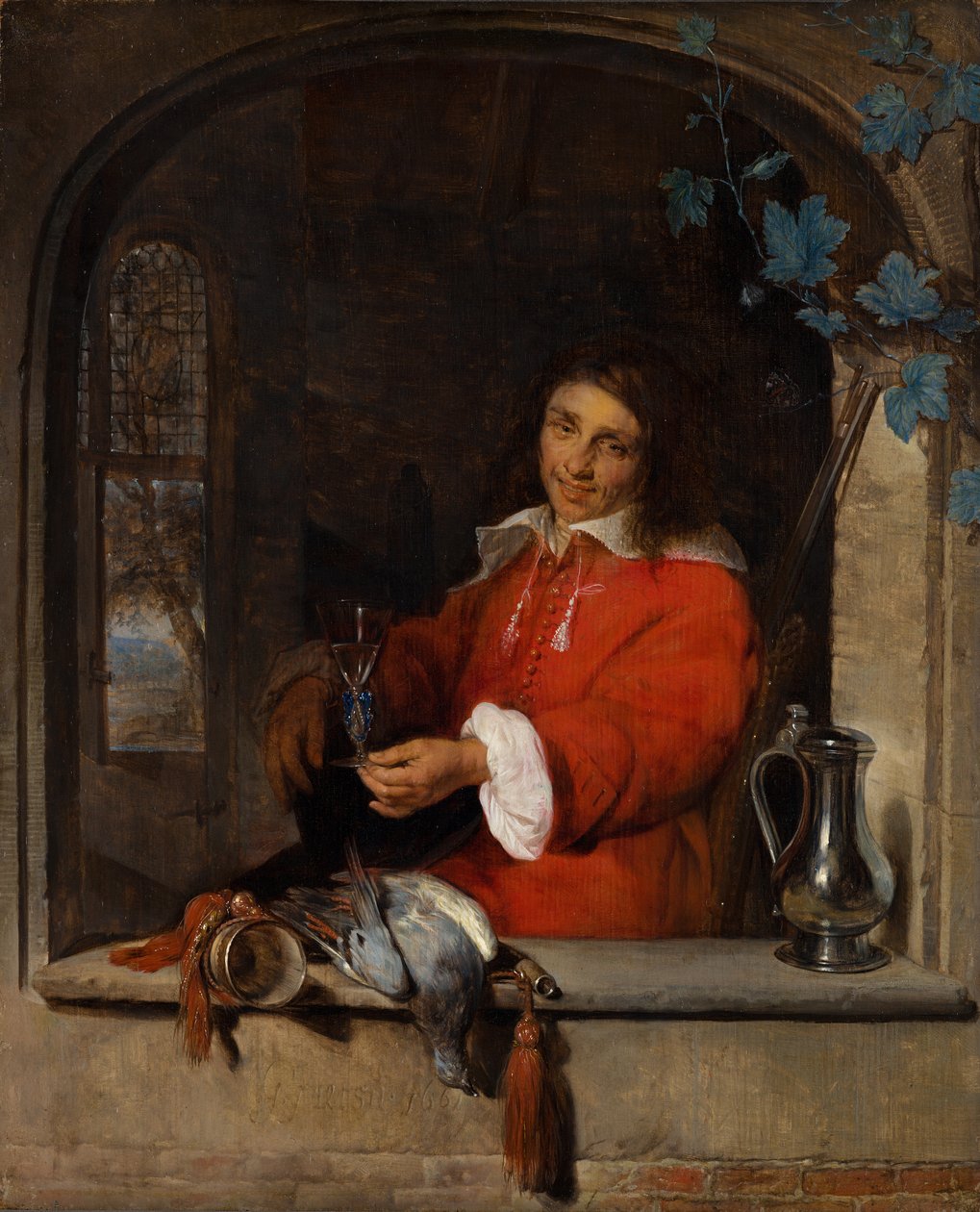 Jägaren av Gabriel Metsu