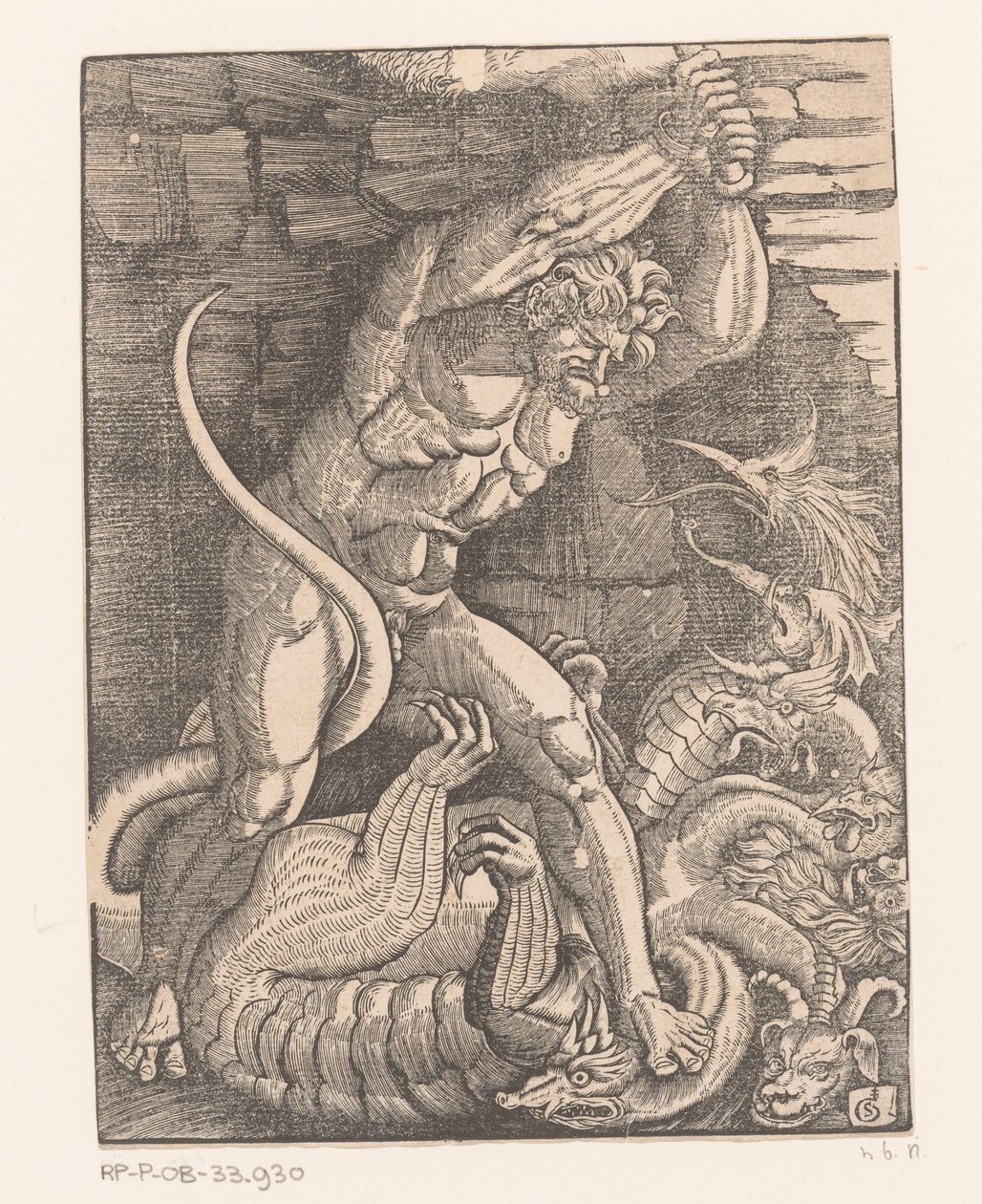 Herkules dödar Lernas Hydra Labours of Hercules (serietitel) av Gabriel Salmon