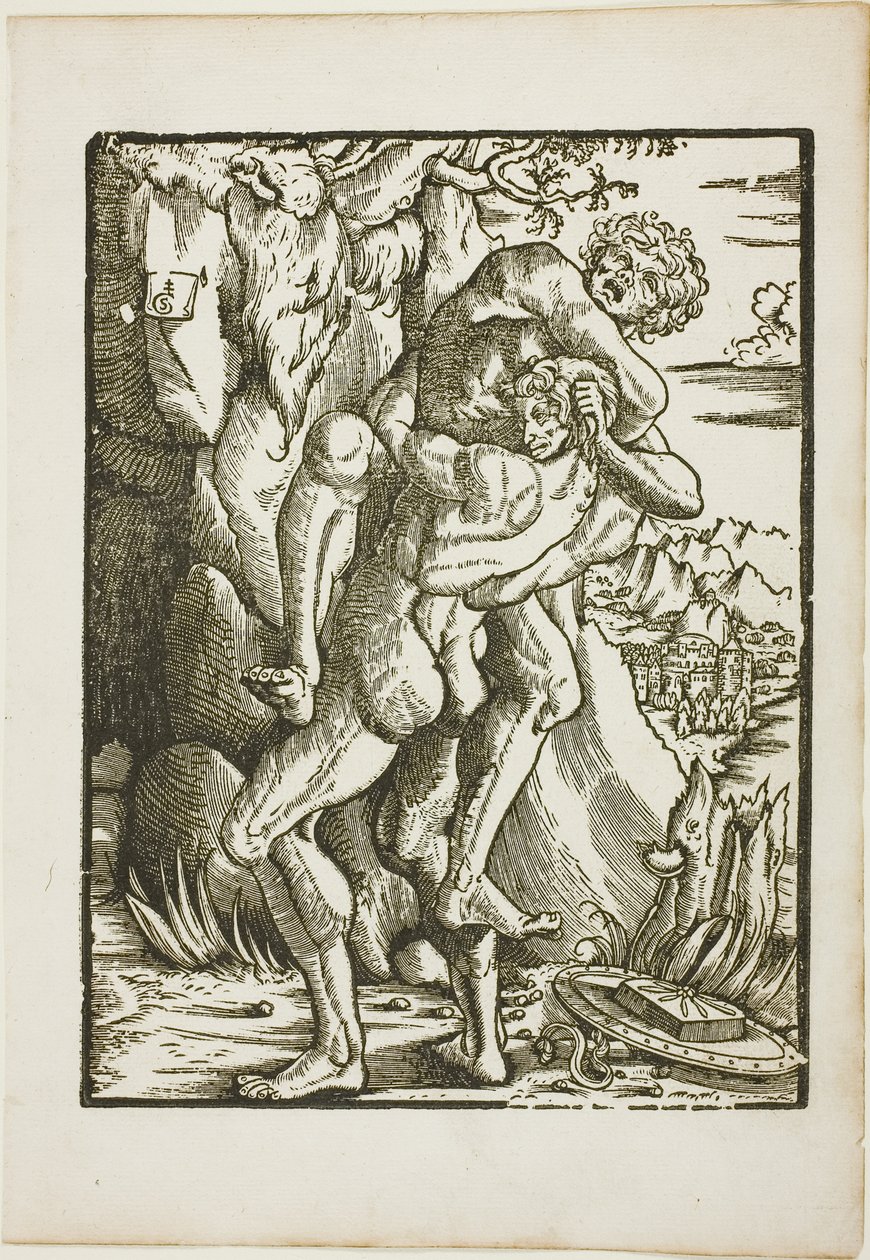 The Labours of Hercules: Hercules and Antaeus av Gabriel Salmon
