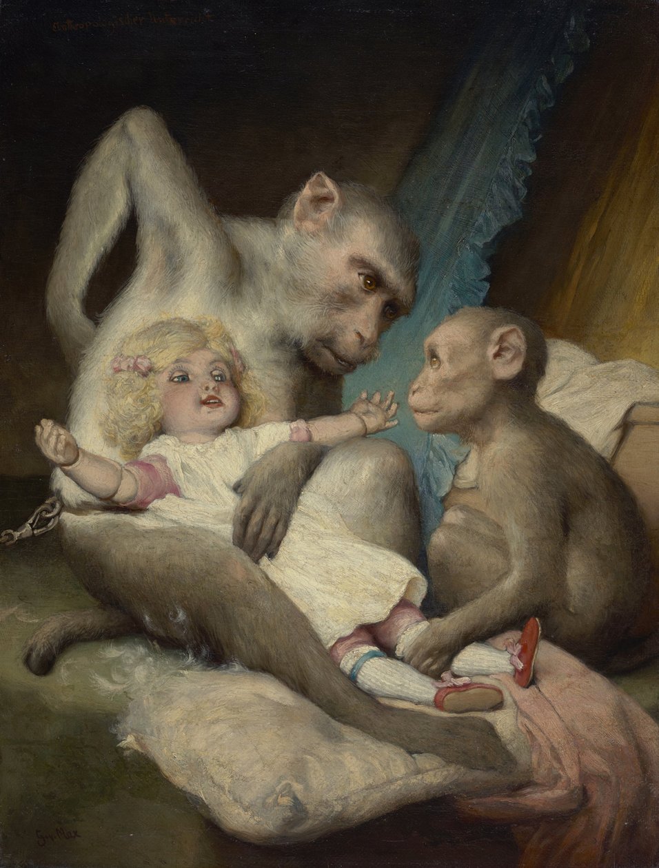 Antropologi lektioner av Gabriel von Max