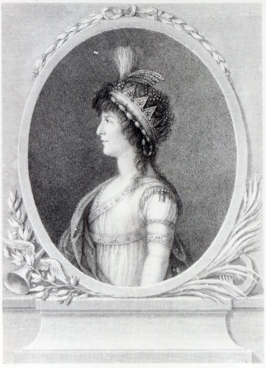 Angelica Catalani, graverad av Francesco Bartolozzi, 1802 av Gaetano Basteris
