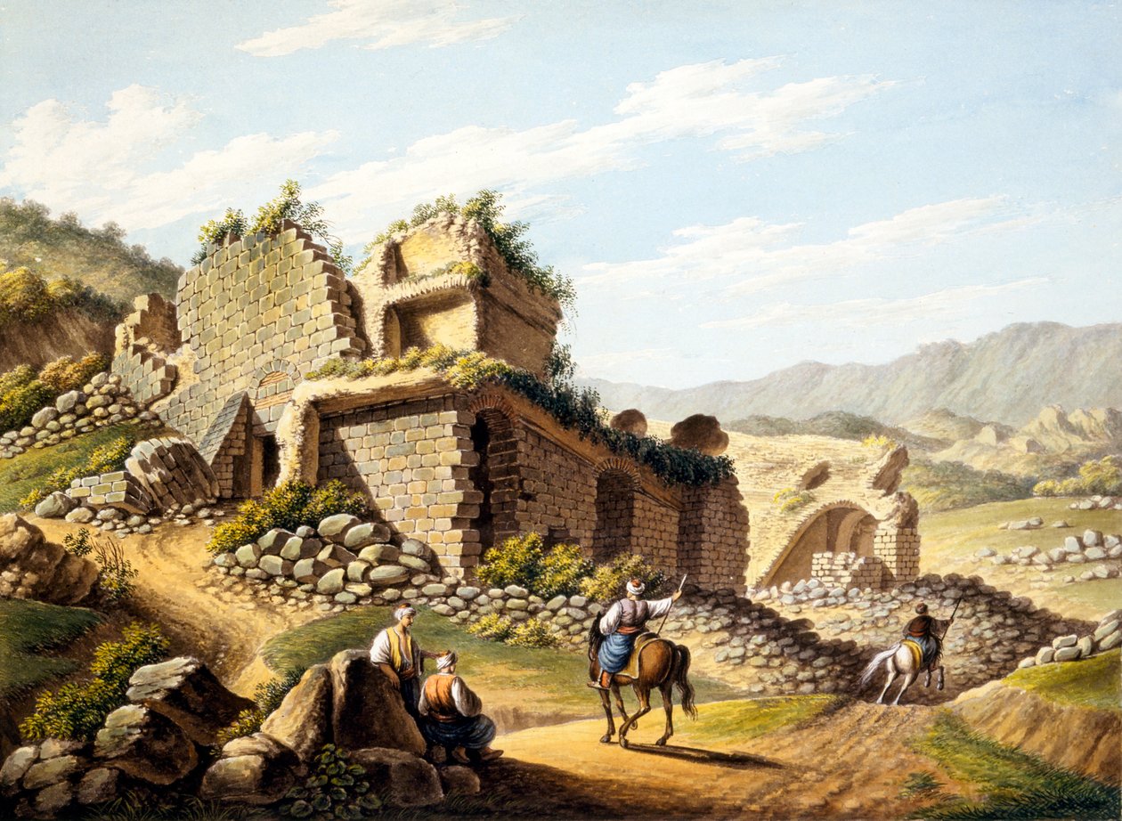 Ruinerna av stadion, 1790-talet av Gaetano Mercati