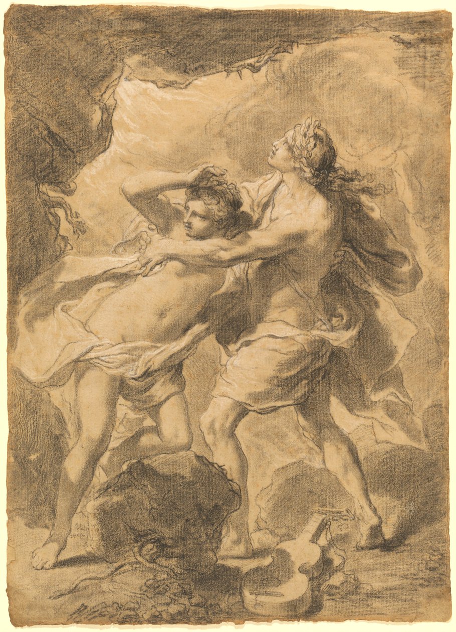 Orfeus och Eurydike av Gaetano Gandolfi