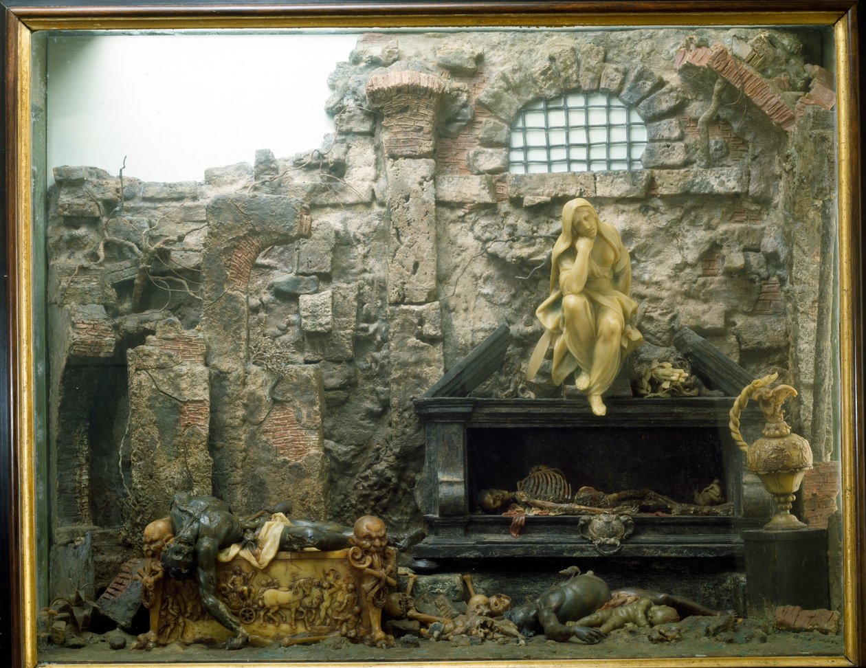 The Theatre of Death: Vanitas (blandade media) av Gaetano Giulio Zumbo