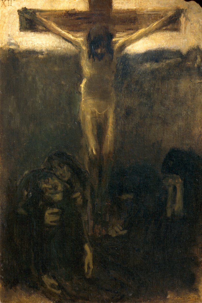 Korsfästelse av Gaetano Previati