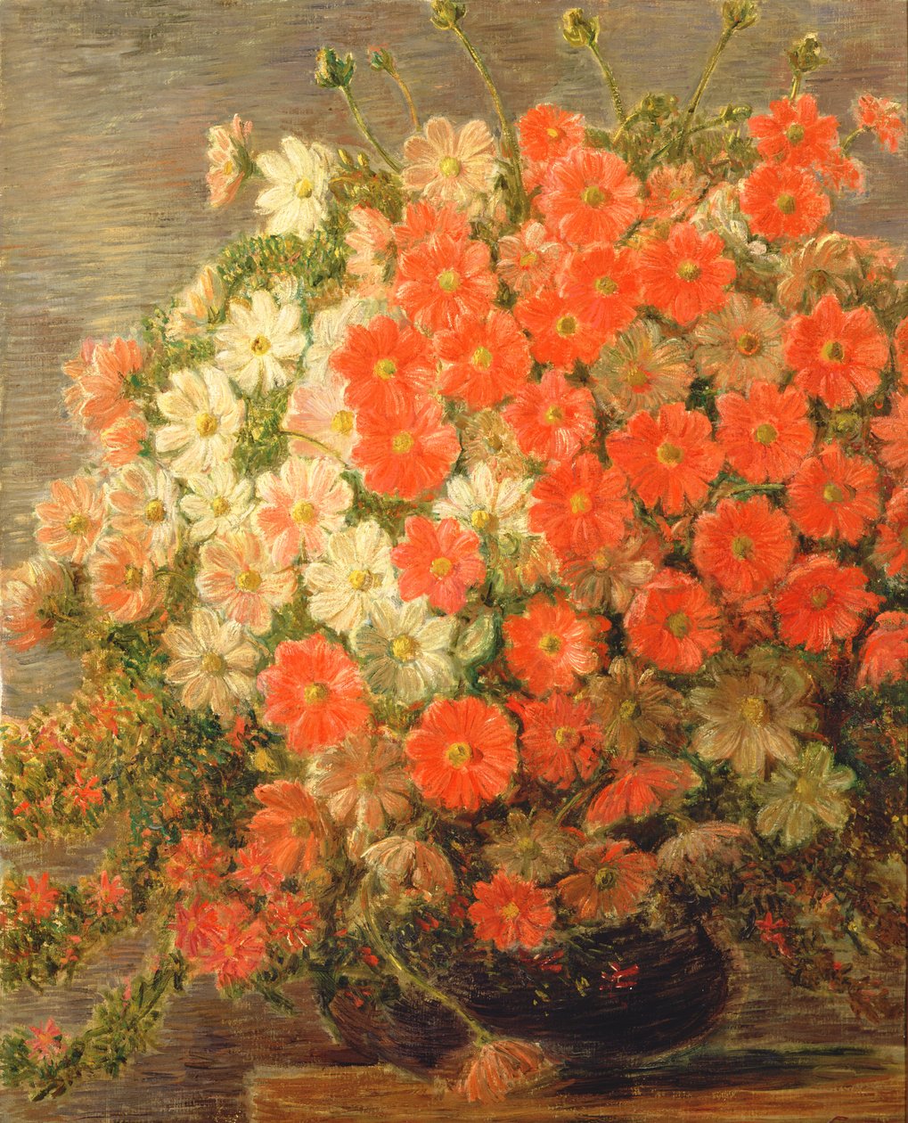 Dahlior av Gaetano Previati