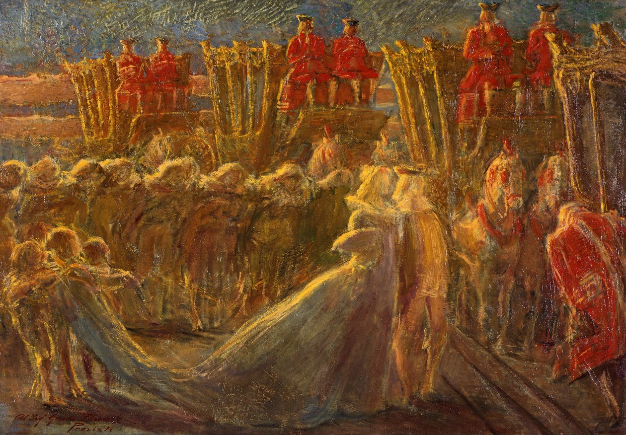 Solkungen av Gaetano Previati