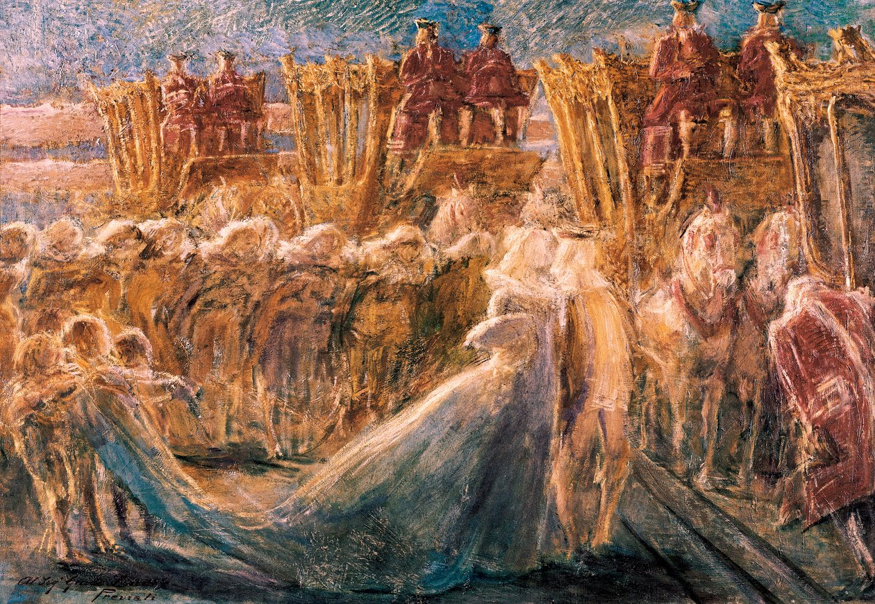 Solkungen av Gaetano Previati