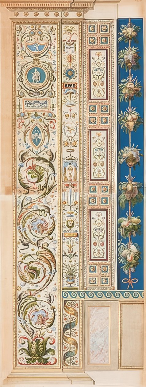 Pilaster Loggia IX (prydnad) av Gaetano Savorelli