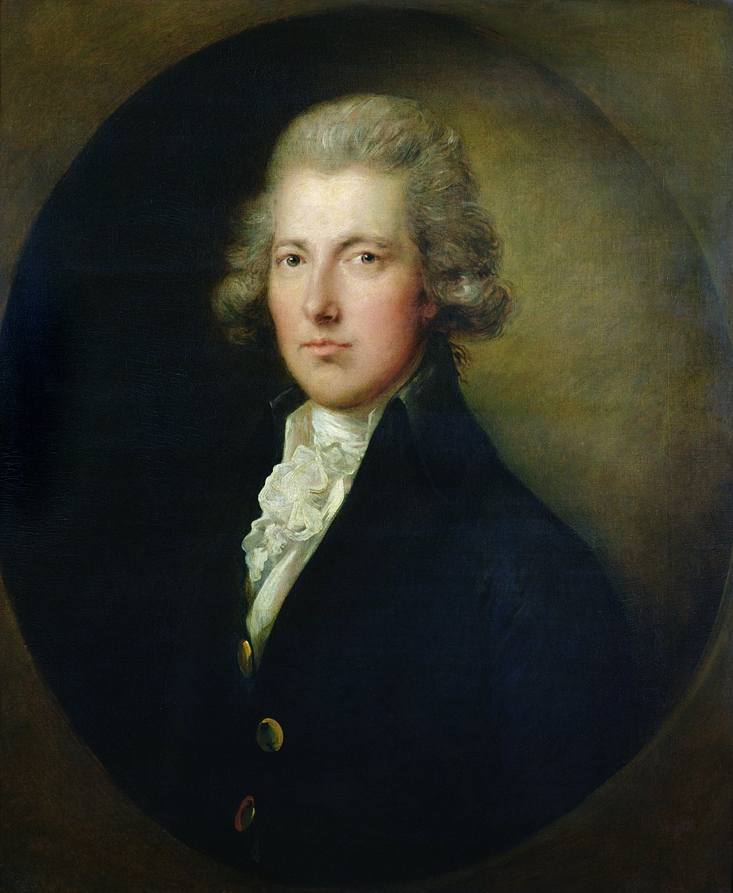 Porträtt av William Pitt den yngre (1759-1806) av Gainsborough Dupont