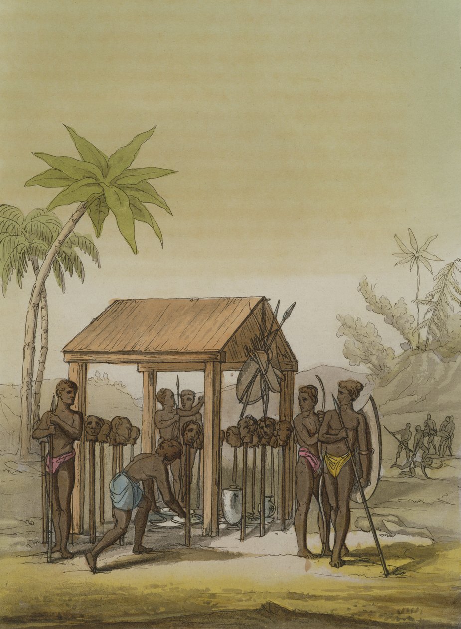 Tomb of the Kings of Guinea with Votive Heads, skylt 33 från 