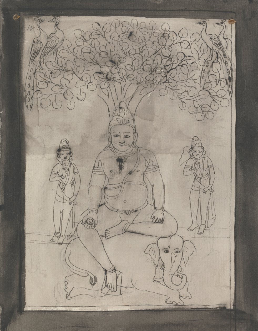 Figur från Indus Sabha av Gangaram Chintaman Tambat